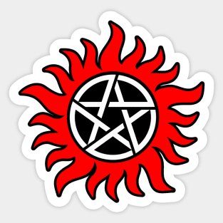 Supernatural Ghostbusters Sticker